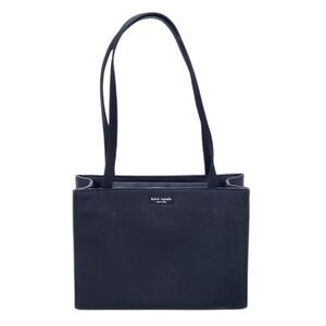 Kate Spade Y2K Vintage Black Nylon Tote Shoulder Bag